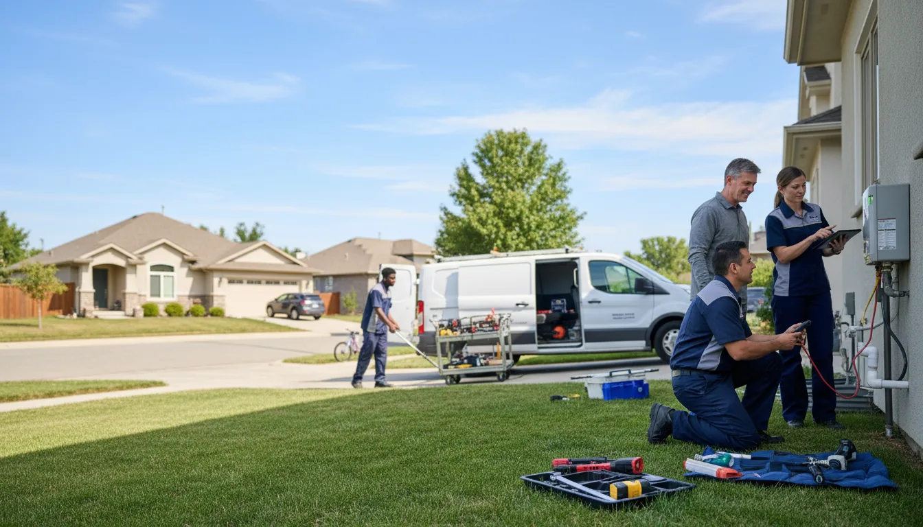 Tankless water heater service in Onalaska, TX